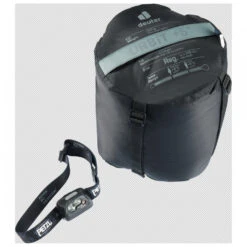 Deuter Orbit +5° - Kunstfaserschlafsack -Zeltglanz Geschaft deuter orbit 5 kunstfaserschlafsack bf detail 3