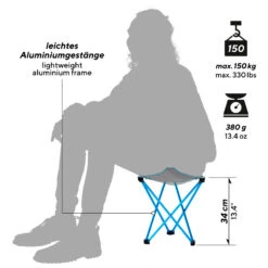 Uquip Trinity L Grey - Campingstuhl 7 Uquip Trinity L Grey - Campingstuhl -Zeltglanz Geschaft uquip trinity l grey campingstuhl detail 3